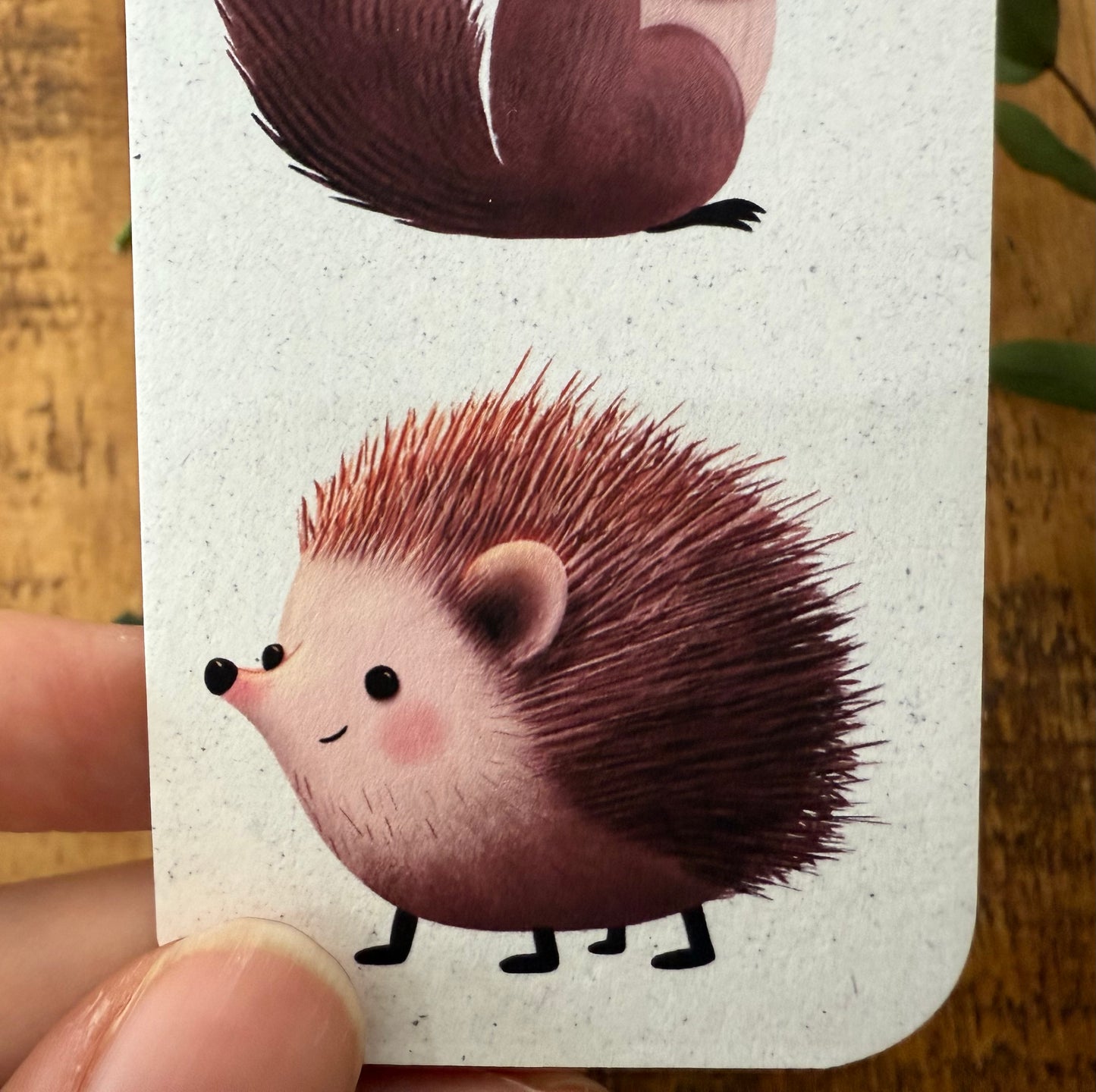 Autumn Critters Bookmark