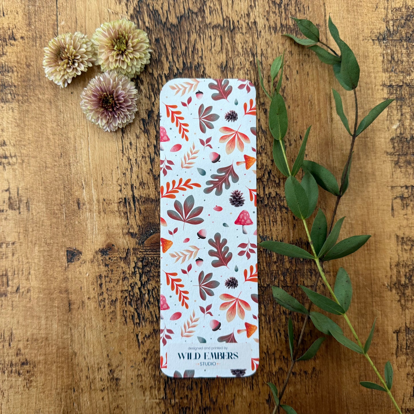 Autumn Leaves Bookmark