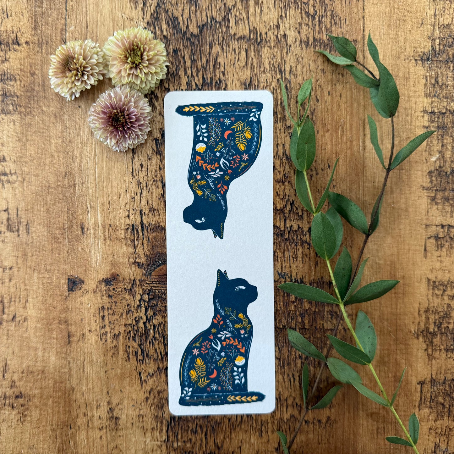 Nordic Wilds Cat Bookmark