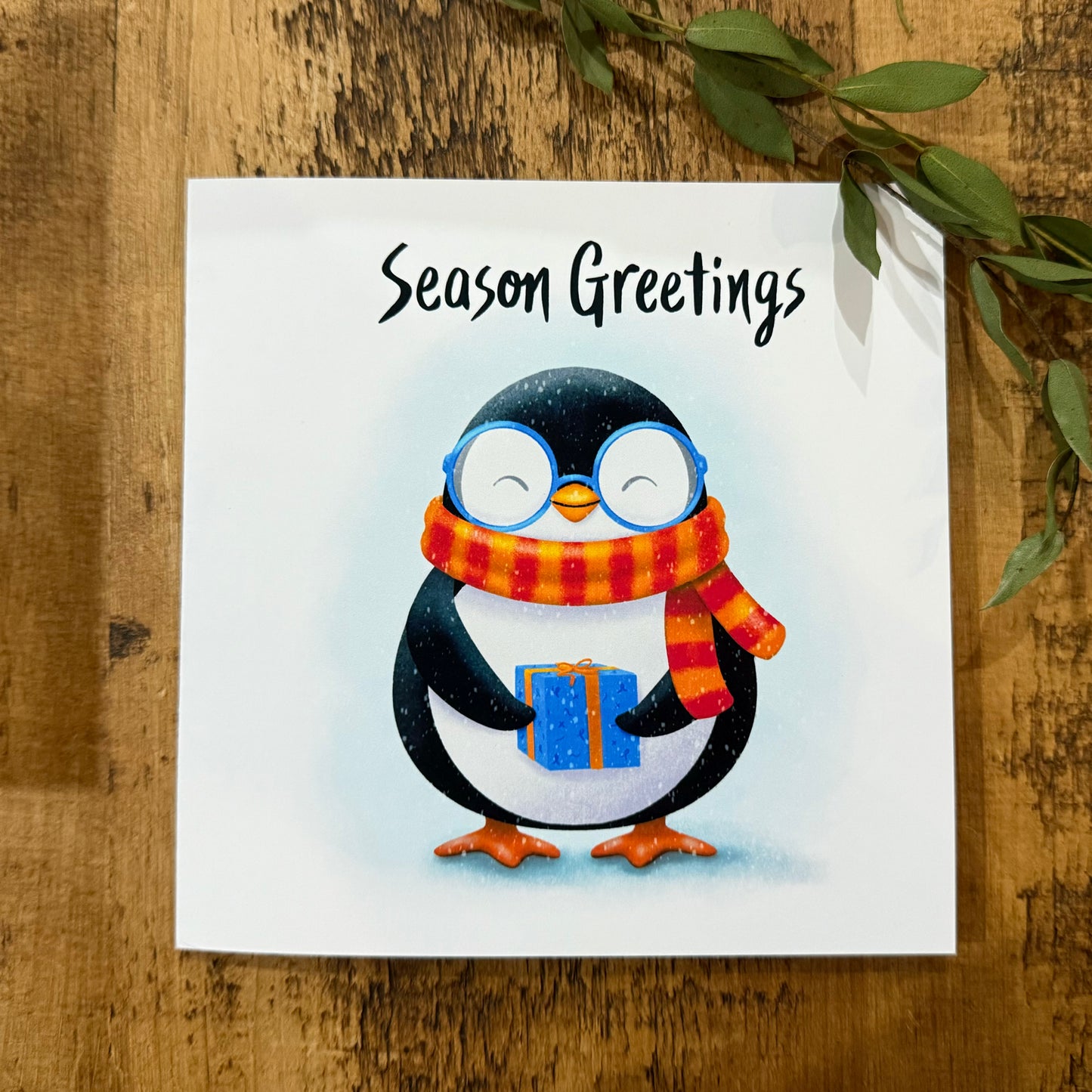 Penguin Festive Friend Card