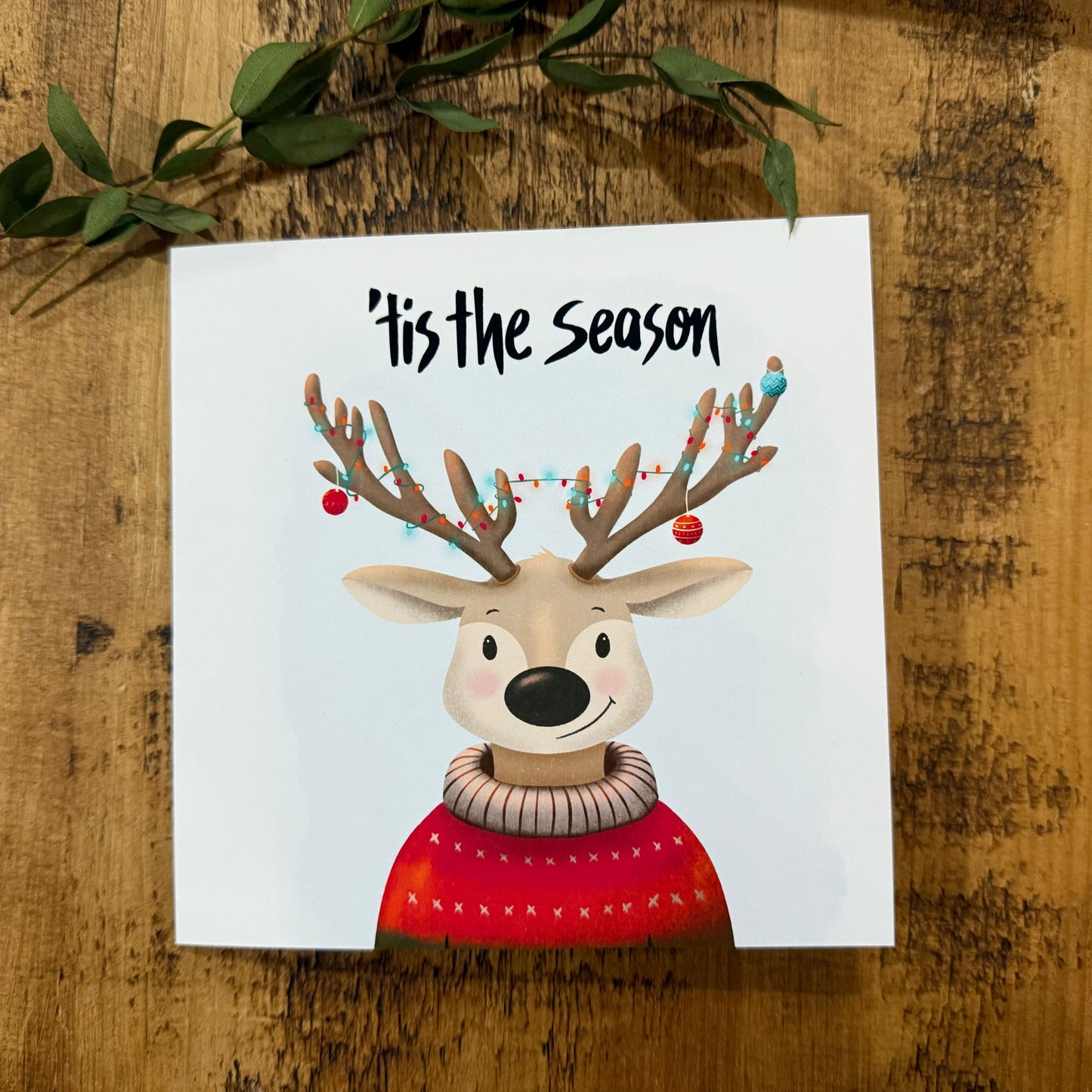 Reindeer Festive Friend Card