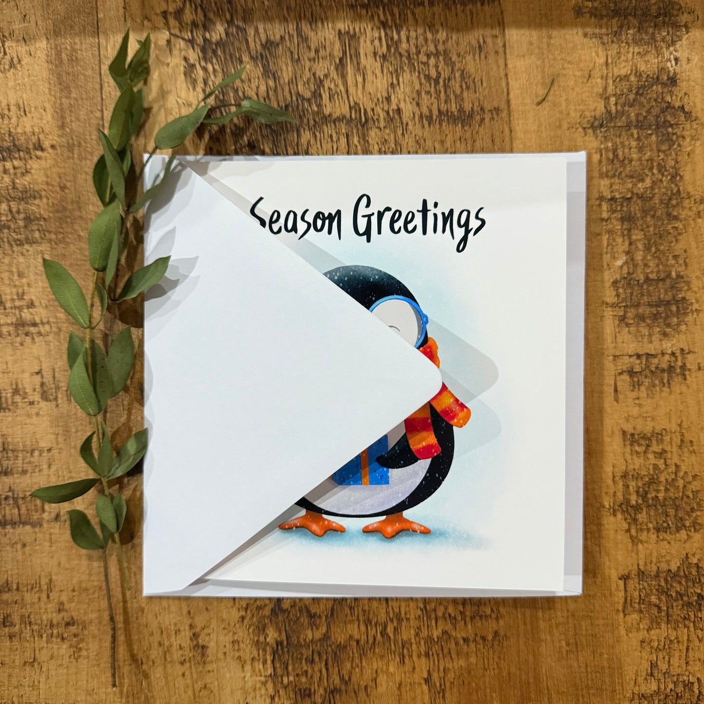 Penguin Festive Friend Card