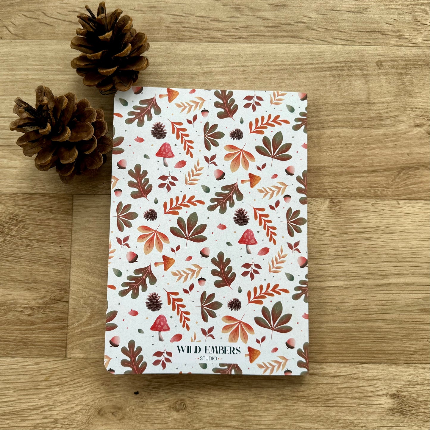 Autumn Leaves Notebook